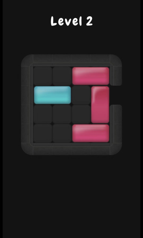 滑动蓝色的方块-游戏截图4