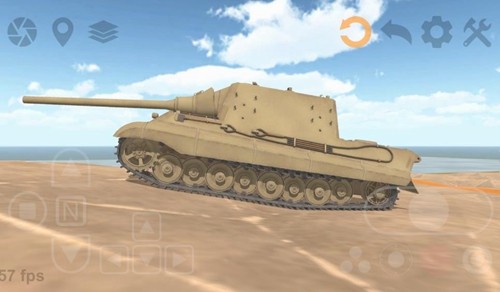 坦克物理模拟器3内置修改器版-游戏截图1