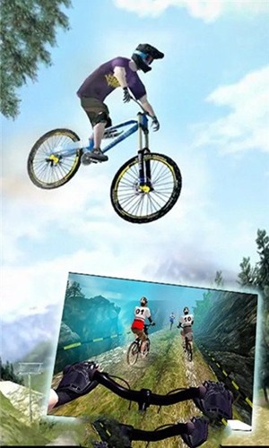 模拟山地自行车游戏游戏截图2